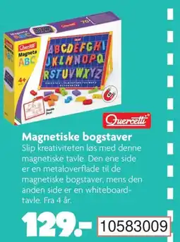 BR Leker Quercetti Magnetiske bogstaver tilbud