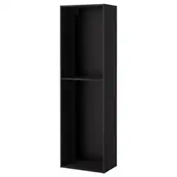 IKEA Metod Høyskapstamme, tremønstret svart, 60x37x200 cm tilbud