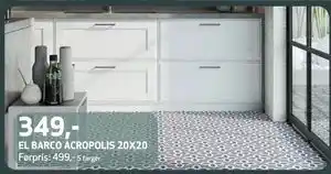 Flisekompaniet EL BARCO ACROPOLIS 20X20, NOK 349 tilbud