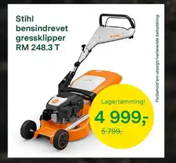 Felleskjøpet STIHL Bensindrevet gressklipper rm 248.3 t tilbud