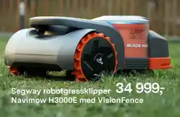 Felleskjøpet Segway robotgressklipper navimow h3000e med vision fence tilbud