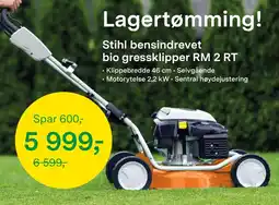 Felleskjøpet Stihl bensindrevet bio gressklipper rm 2 rt tilbud