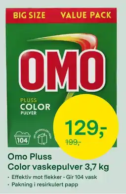 Felleskjøpet OMO Pluss color vaskepulver tilbud