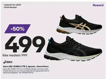 XXL Sport Asics GEL-KUMO LYTE 2, løpesko, Dame/Herre tilbud