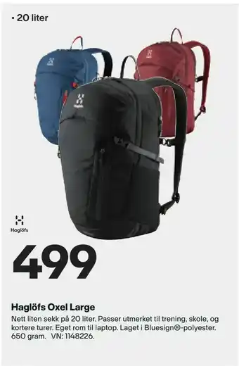 XXL Sport Haglöfs Oxel Large tilbud