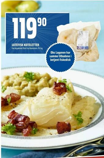Coop Obs Lutefisk koteletter tilbud