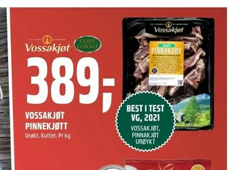 Coop Obs Vossakjøt pinnekjøtt tilbud