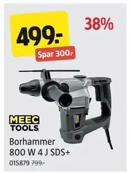 Jula Borhammer 800 W 4 J SDS+, NOK 499 tilbud