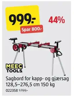 Jula Sagbord for kapp- og gjærsag 128,5–276,5 cm 150 kg, NOK 999 tilbud