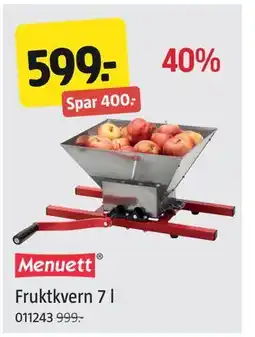 Jula Fruktkvern 7 l, NOK 599 tilbud