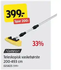 Jula Teleskopisk vaskebørste 200-493 cm, NOK 399 tilbud