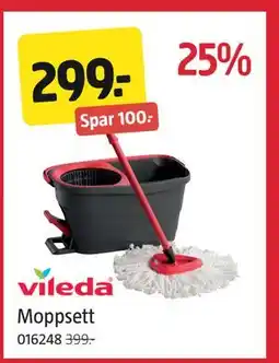 Jula Moppsett, NOK 299 tilbud