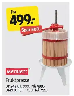 Jula Fruktpresse tilbud