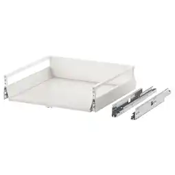 IKEA Exceptionell Skuff, medium trykk-åpen-beslag, hvit, 60x60 cm tilbud