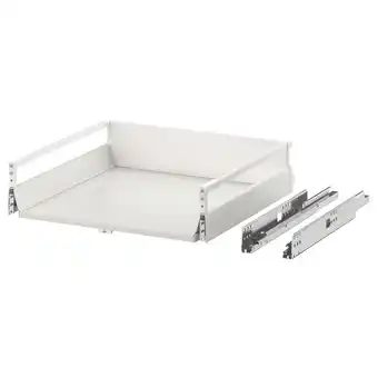 IKEA Exceptionell Skuff, medium trykk-åpen-beslag, hvit, 60x60 cm tilbud