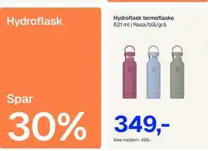 Jernia Hydroflask tilbud