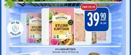 Rema 1000 KYLLINGKJØTTDEIG, NOK 39.9 tilbud