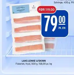 Rema 1000 LAKS LENKE U/SKINN, NOK 79 tilbud