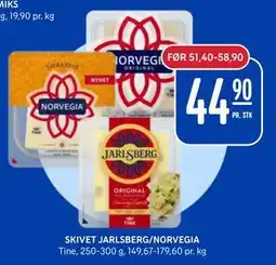 Rema 1000 SKIVET JARLSBERG/NORVEGIA, NOK 44.9 tilbud