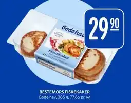 Rema 1000 BESTEMORS FISKEKAKER, NOK 29.9 tilbud