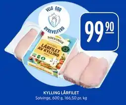 Rema 1000 KYLLING LÅRFILET, NOK 99.9 tilbud