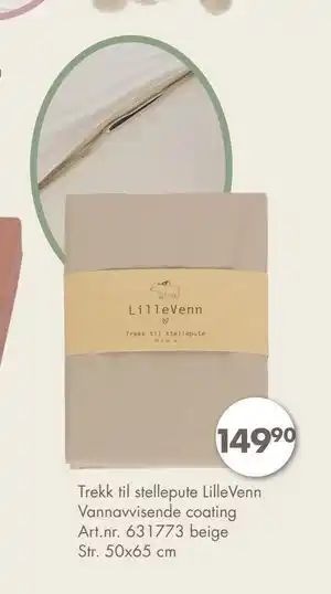Sparkjøp Trekk til stellepute, NOK 149.9 tilbud