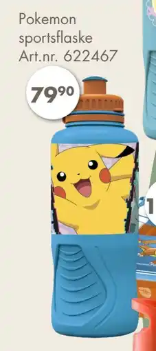 Sparkjøp Pokemon sportsflaske, NOK 79.9 tilbud