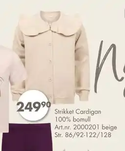 Sparkjøp Strikket Cardigan, NOK 249.9 tilbud