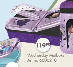 Sparkjøp Wednesday Matboks, NOK 119.9 tilbud