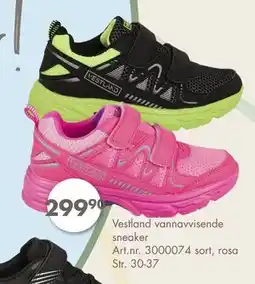 Sparkjøp Vannavvisende sneaker, NOK 299.9 tilbud