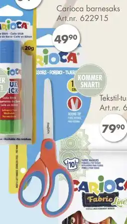 Sparkjøp Carioca barnesaks, NOK 49.9 tilbud