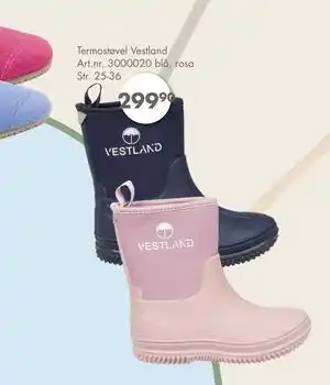 Sparkjøp Termostøvel Vestland, NOK 299.9 tilbud