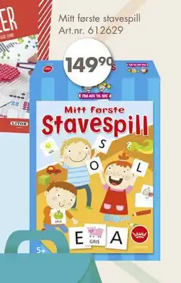Sparkjøp Mitt første stavespill, NOK 149.9 tilbud
