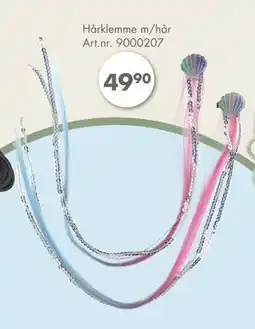 Sparkjøp Hårklemme m/hår, NOK 49.9 tilbud