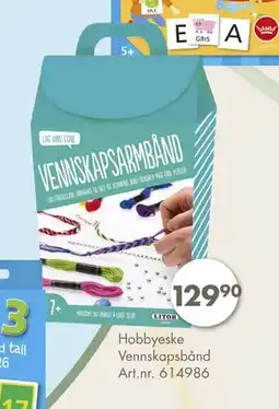 Sparkjøp Hobbyeske Vennskapsbånd, NOK 129.9 tilbud