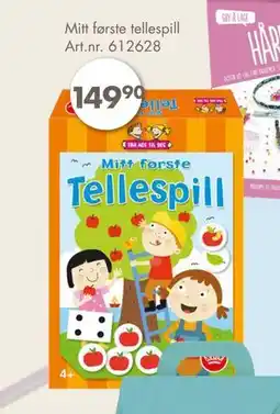 Sparkjøp Mitt første tellespill, NOK 149.9 tilbud