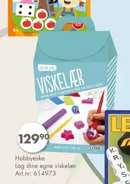 Sparkjøp Hobbyeske Lag dine egne viskelær, NOK 129.9 tilbud