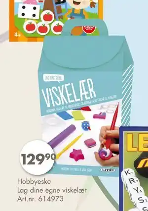 Sparkjøp Hobbyeske Lag dine egne viskelær, NOK 129.9 tilbud