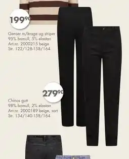 Sparkjøp Chinos gutt, NOK 279.9 tilbud