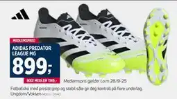 Sport 1 ADIDAS PREDATOR LEAGUE MG, NOK 1149, Medlemspris tilbud