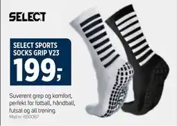 Sport 1 SELECT SPORTS SOCKS GRIP V23, NOK 199 tilbud