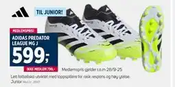 Sport 1 ADIDAS PREDATOR LEAGUE MG J, NOK 799, Medlemspris tilbud