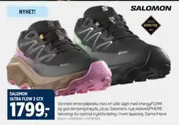 Sport 1 SALOMON ULTRA FLOW 2 GTX, NOK 1799 tilbud