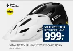 Sport 1 SWEET PROTECTION RIPPER MIPS HJELM, NOK 999 tilbud