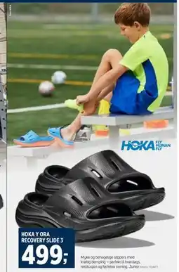Sport 1 HOKA Y ORA RECOVERY SLIDE 3, NOK 499 tilbud