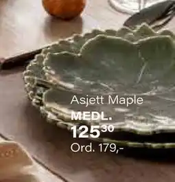 Kremmerhuset Asjett Maple, Medlemspris tilbud