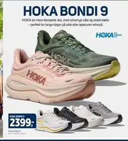 Sport 1 HOKA BONDI 9, NOK 2399 tilbud