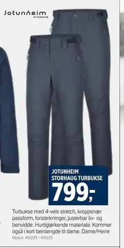 Sport 1 JOTUNHEIM STORHAUG TURBUKSE, NOK 799 tilbud