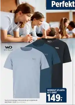 Sport 1 WORKOUT ATLANTA V2 T-SHIRT, NOK 149 tilbud