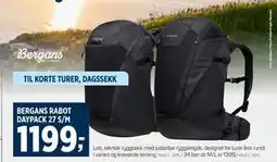 Sport 1 BERGANS RABOT DAYPACK 27 S/M, NOK 1199 tilbud